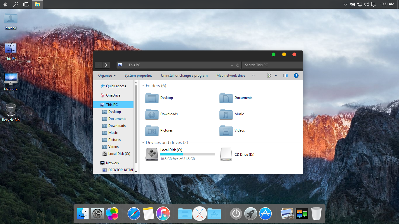 mac transformation pack for windows 10