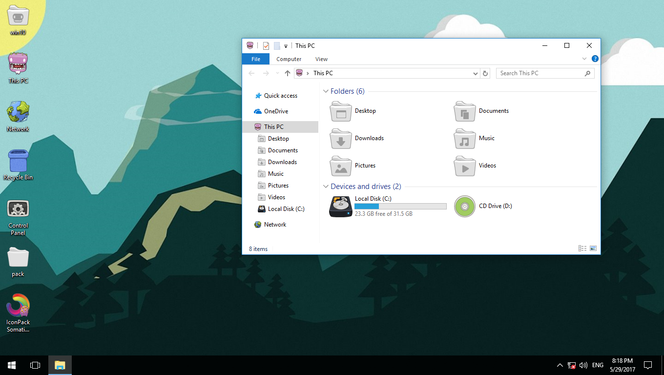 Somatic Rebirth IconPack for Win7/8/8.1/10