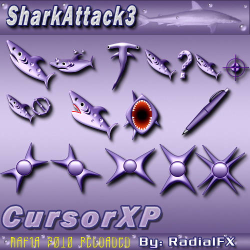 SharkAttack3 Cursor Pack