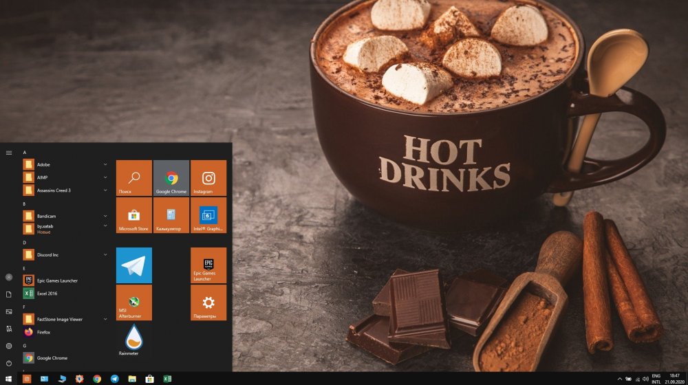 Hot Chocolate Theme Packages