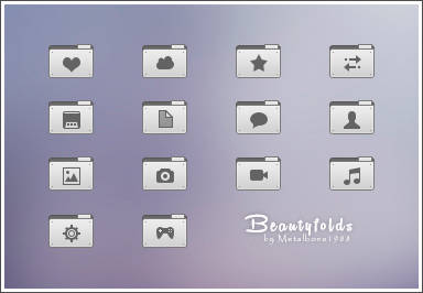 BeautyFolds Icons