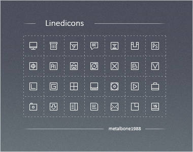 Linedicons Icons