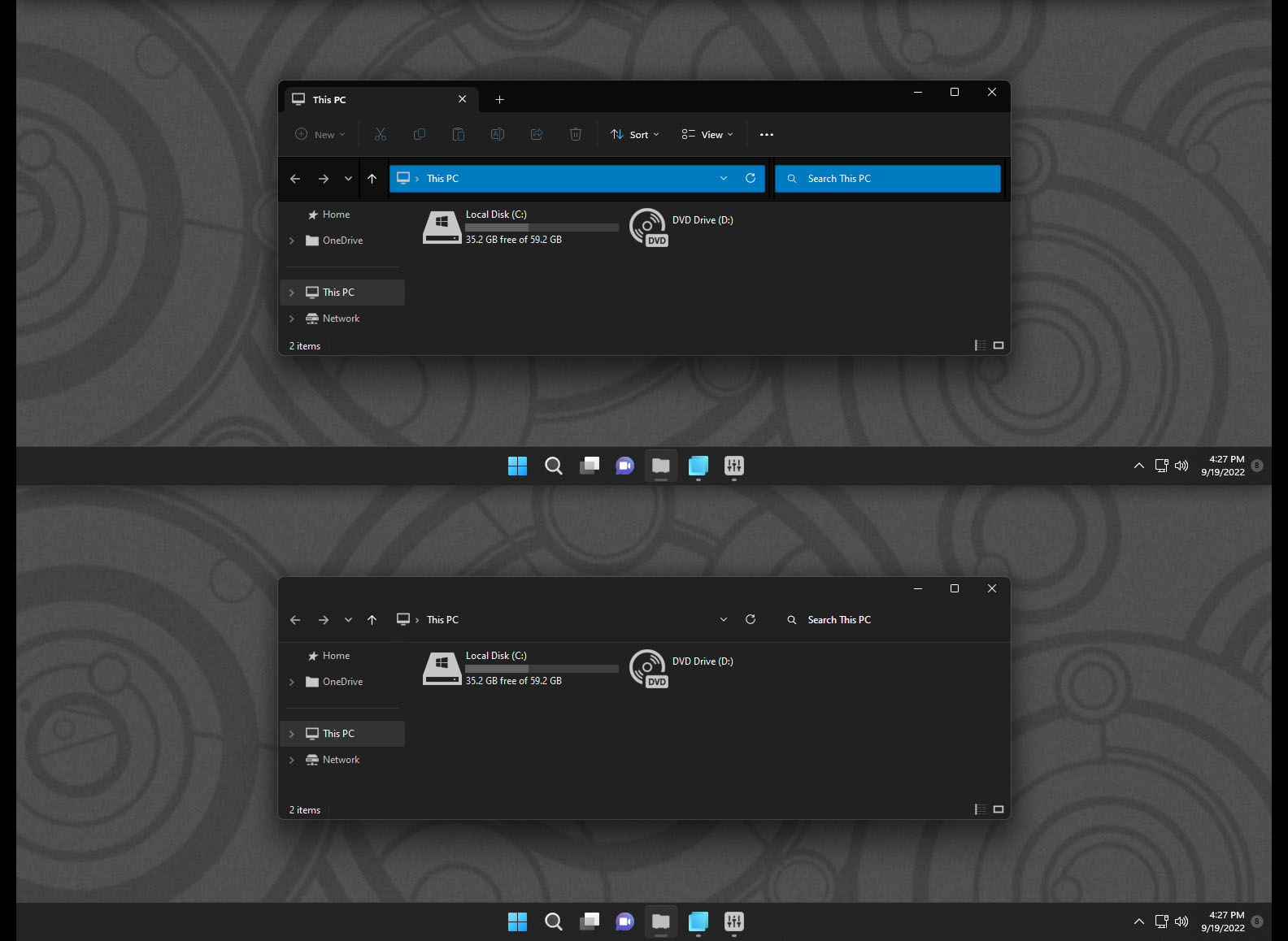 Full Dark v2 Theme for Windows 11