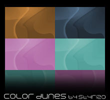 Color Dunes for Wallpaper