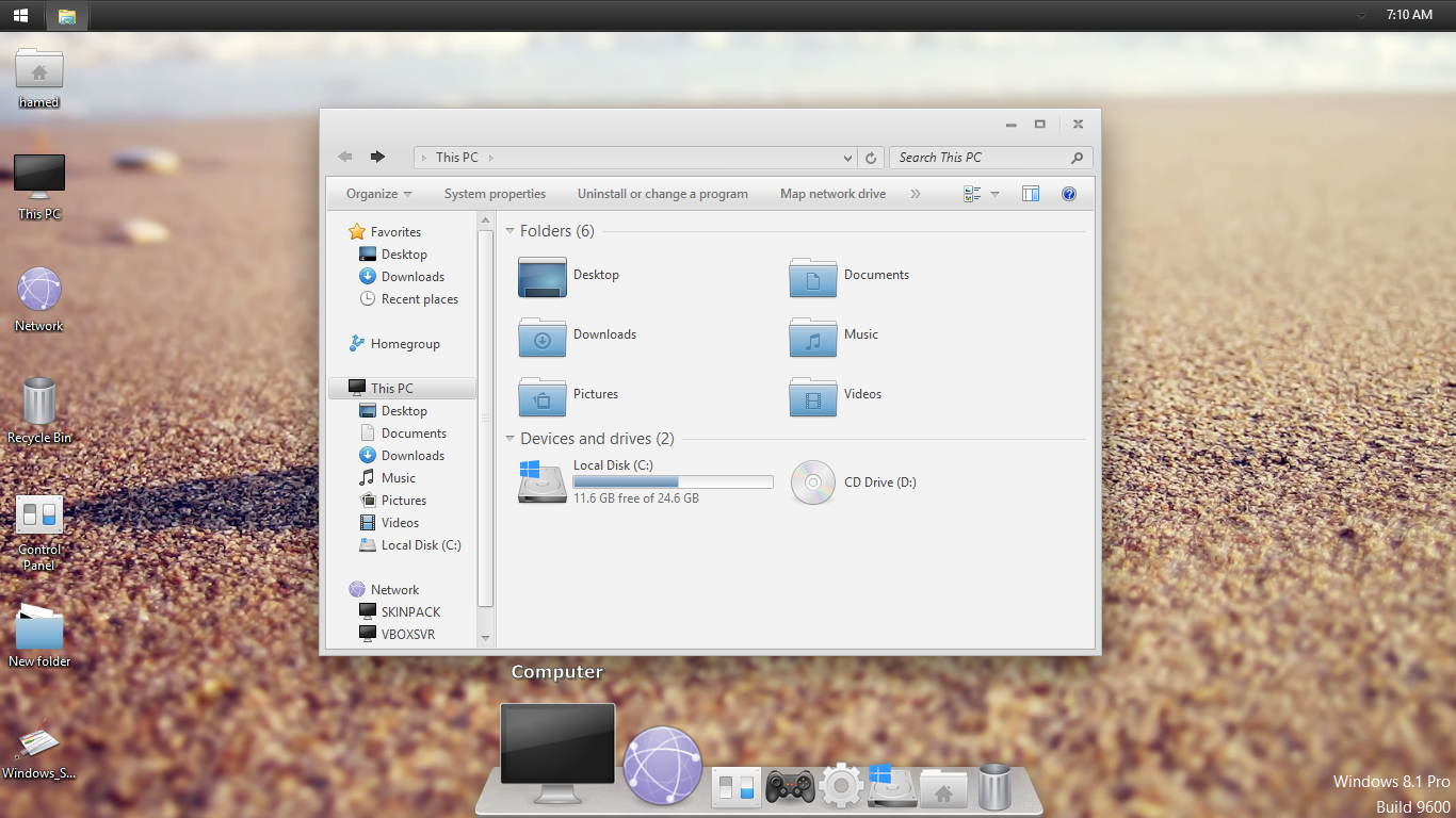 Elementary OS SkinPack for Win7/8.1 released