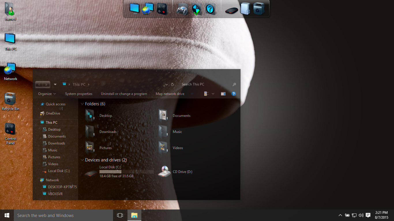 windows 7 black glass theme download