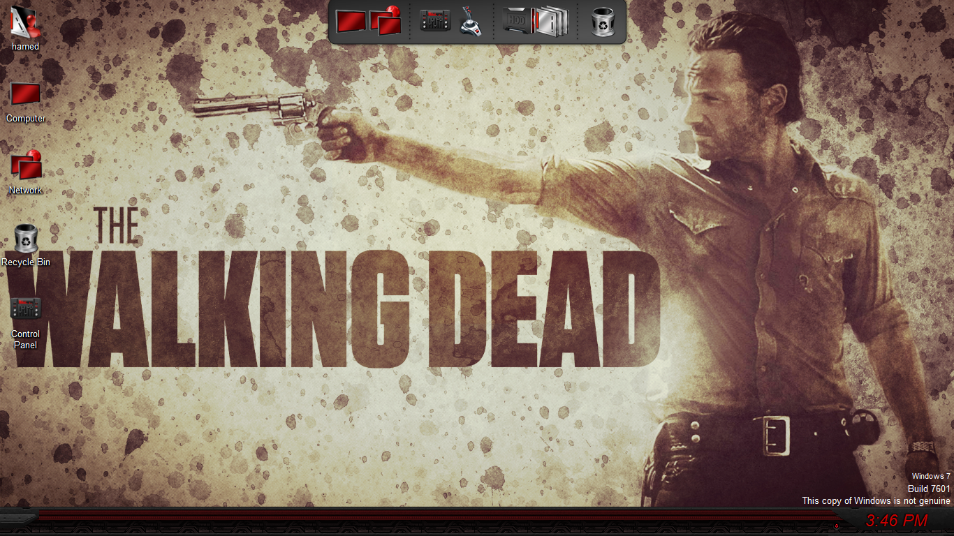 The Walking Dead SkinPack for Win7/8/8.1