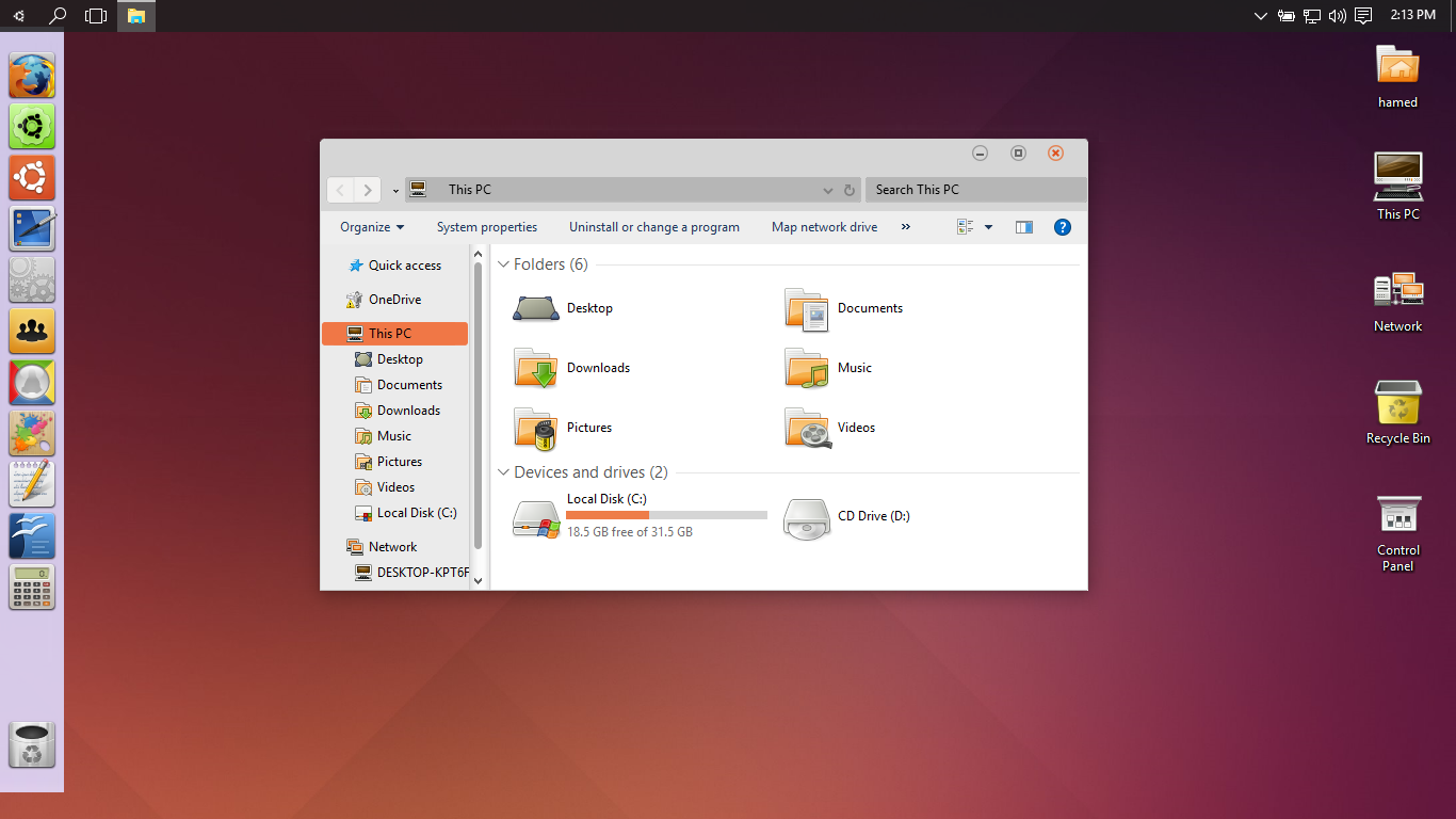 Ubuntu SkinPack light for Win10 released
