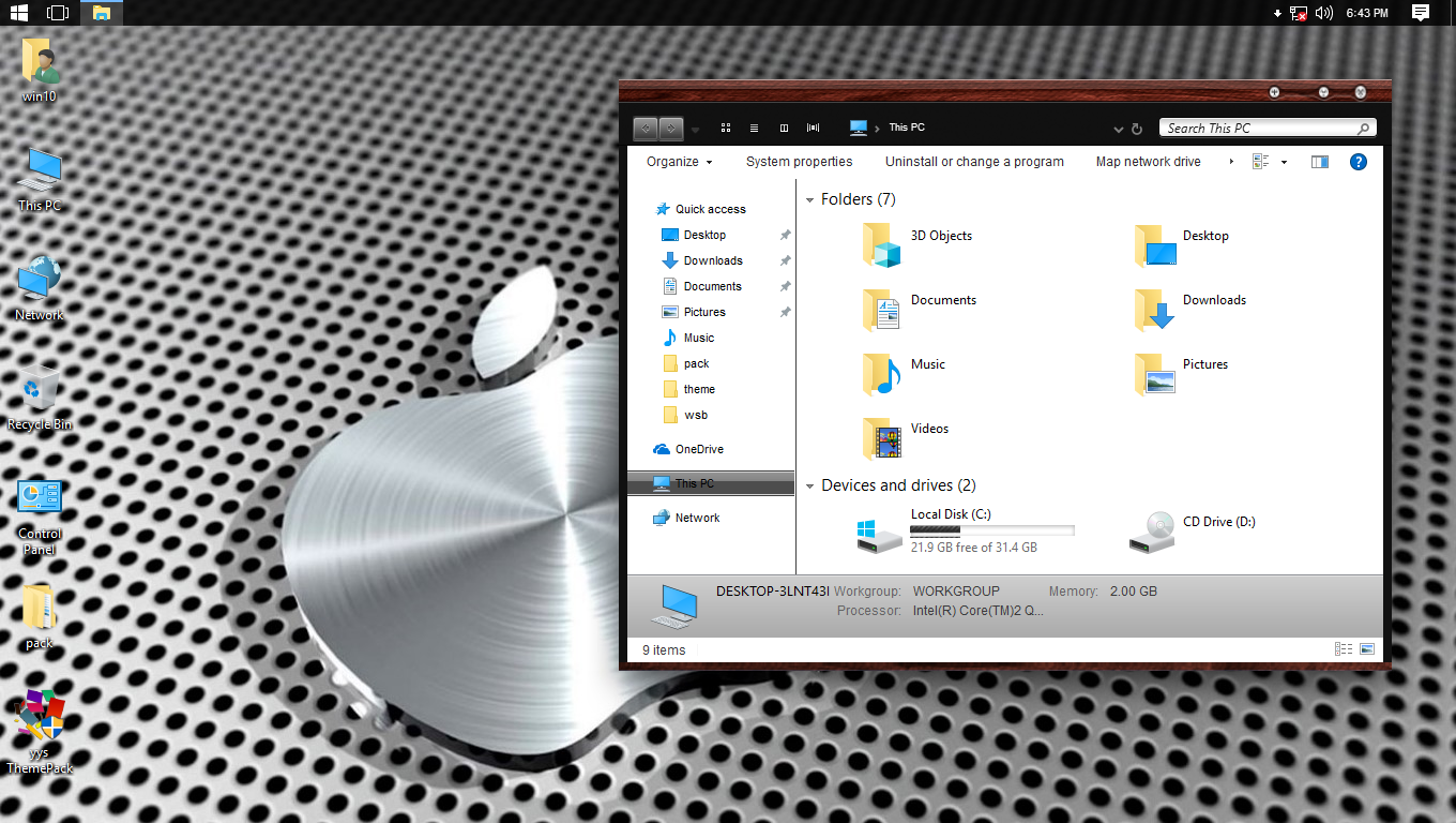 yys ThemePack for Win7/10RS3