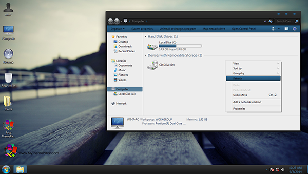 Placeboblack ThemePack for Win7/8/8.1