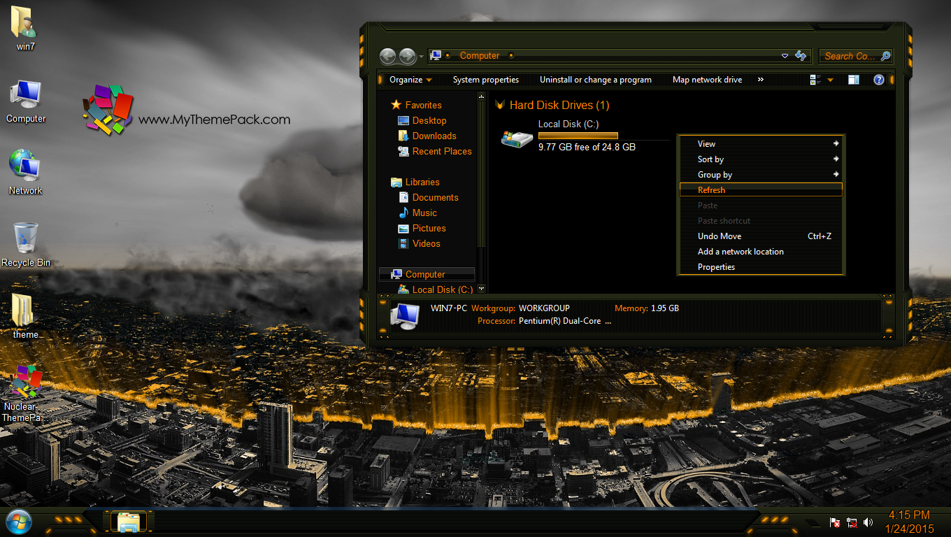 Enfi iconpack for Win7/8/10